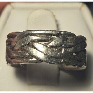 Vintage Sterling Silver 925 Ring Sz 7